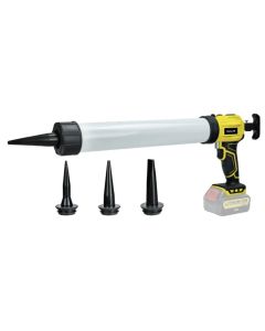 Fugepistol til DeWalt 18V batteri uden batteri & lader – 600 ml (Soft glue)