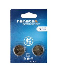 Renata CR2325 Lithium knapcellebatterier - 2 stykker