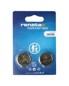Renata CR2430 Lithium knapcellebatterier - 2 stykker