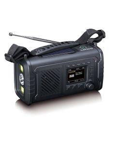 Lenco Nødradio med 10.000mah batteri, DAB+/FM, ASA- og powerbank