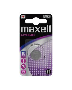 Maxell Lithium CR1216 batteri - 1 stk.