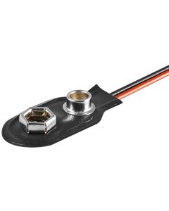 1x 9V Blok I-ledning