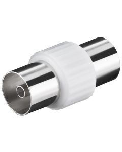 F-Adapter: koxial hun - koxial hun - plastik