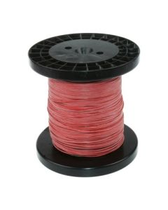 Kobberledning 1,00mm² rød m. fleksibel silicone - 100m pr. rulle