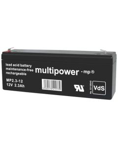 Multipower 12V - 2,2Ah (4.8 mm)