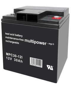 Multipower MPC30-12l - 12V - 30Ah batteri til el-drevne køretøjer