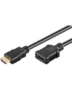 High Speed HDMI™ forlængerkabel med Ethernet 2m