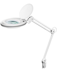 Goobay LED forstørrelseslampe med bordklemme, 650lm, 8W
