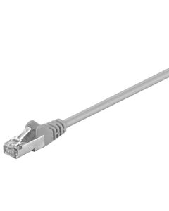 CAT 5e patchkabel, F/UTP, grå, 50m