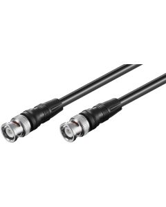 BNC connect til kabel 1m (75 Ohm)