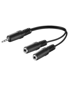 3,5mm Stik adapter kabel 0,2m