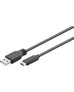 USB 2.0 til  USB-C kabel, 1,8m