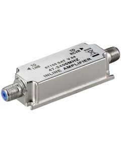 SAT/BK-Inline Forstærker 47 MHz - 2400 MHz