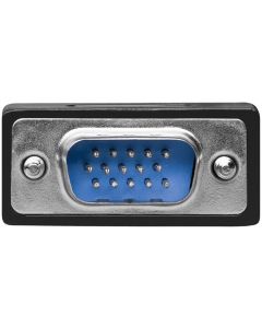 Analog DVI/VGA adapter, DVI-I hun dobbelt-Link (24+5 pin), sort,