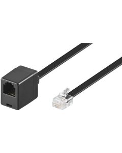 Telefon forlængelseskabel RJ12 han (6P6C) til RJ12 hun (6P6C)