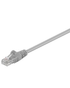 CAT 5e patchkabel, U/UTP, grå, 20m