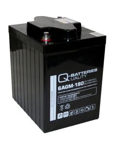 Q-Batteries 6AGM180 Traction 6V 245Ah AGM Batteri
