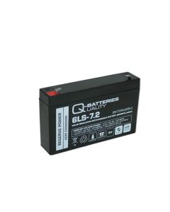 Q-Batteries 6LS-7.2 6V 7,2Ah AGM batteri