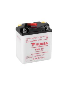 Yuasa 6N6-3B (Uden Syre) 6V Batteri til Motorcykel