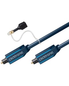 Clicktronic Casual Opto-kabelsæt - 0,5m - inkl, 3,5mm adapter