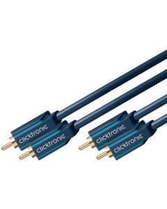 Clicktronic Casual Stereo audio kabel 1m