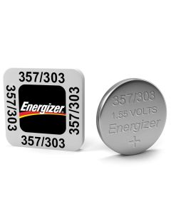 Energizer Sølvoxid 357 / 303 Batteri (1 Stk. Pakning)