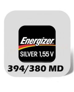 Energizer Sølvoxid 394 / 380 Batteri (1 Stk. Pakning)