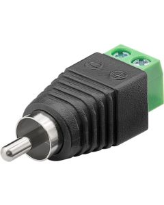 Terminal Block 2-pin til RCA han