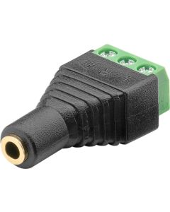 Terminal Block 3-pin til 3,5 mm hun - 1 stk.