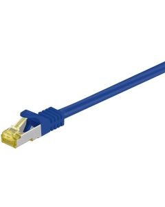 CAT 7 Netværkskabel S/FTP - Blå - 10m