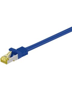 CAT 7 Netværkskabel S/FTP - Blå - 30m