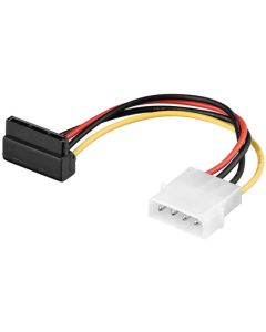 Power adapter 90°, 0,13 m,