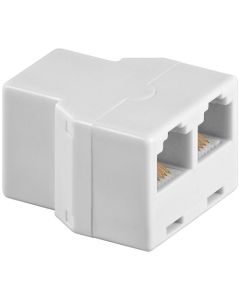 ISDN T-Adapter RJ12 hun (6P6C) - 1 stk.