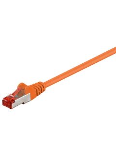 CAT 6 patchkabel S/FTP (PiMF), orange, 20m