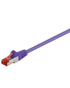 CAT 6 patchkabel S/FTP (PiMF), violet, 30m