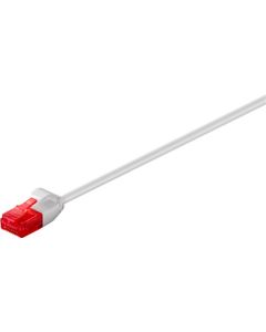 CAT 6 Tynd patchkabel U/UTP,grå, 10m