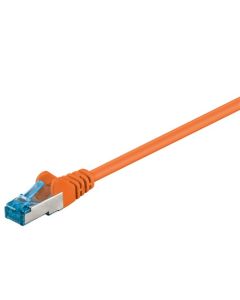 CAT 6a patchkabel S/FTP (PiMF), orange, 7,5m