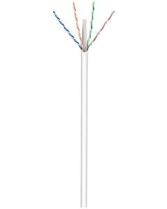 CAT 6 netværkskabel, U/UTP, hvid, 305m Dispenseræske