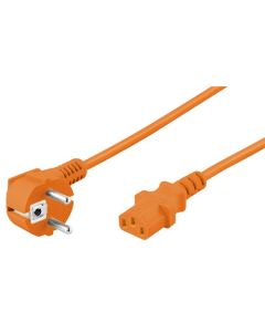 Ledning, Vinklet, 5 m, orange