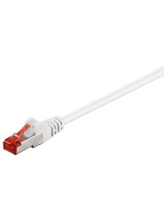 CAT 6 patchkabel S/FTP (PiMF), hvid, 3m