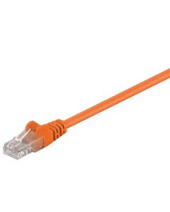 CAT 5e netværkskabel, U/UTP, orange, 1,5m