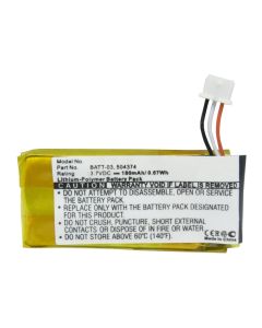 Batteri til bl.a. Sennheiser DW Office (Kompatibelt)