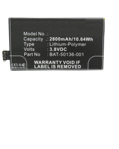 Batteri til bl.a. Blackberry Z30 (Kompatibel)