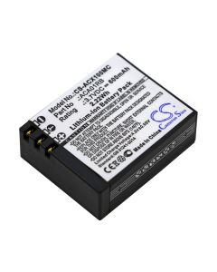 Batteri til ACTIVEON kamera CX - 600mAh