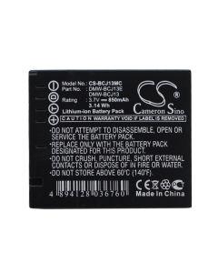 Batteri til Leica kamera D-LUX5 - 850mAh