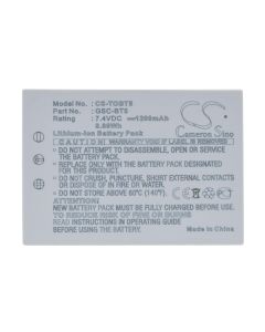 Batteri til Toshiba kamera Gigashot GSC-R30 - 1200mAh