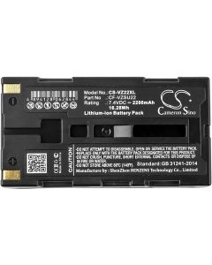 Batteri til TOA Electronics forstærker TS-800 - 7,4V
