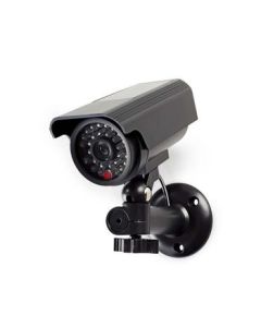 NEDIS, Dummy overvågningskamera Bullet IP44 Sort