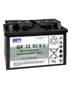 Exide Sonnenschein GF12051Y-1 GEL Batteri - 12V 56Ah (20h)