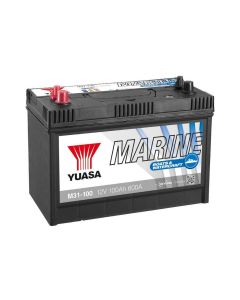 GS YUASA GS-M31-100 12V 100Ah 600A Marine Batteri